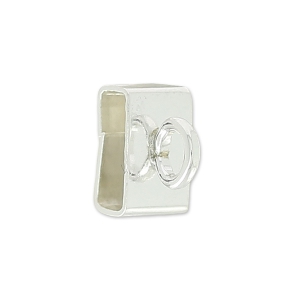 Poussoir attache breloque pour lacet 5 mm en Argent 925 x1