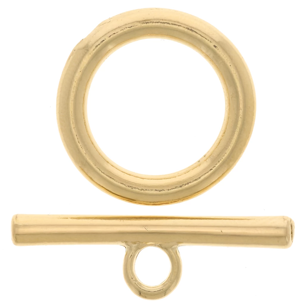 Fermoir Plat En Plaqué-or 750/000 Pour Collier Et Bracelet - Neuf, Choix De Modèles, Bijouterie DIY