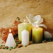 Cire à bougie végétale naturelle x400g