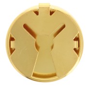 Cache boutons à personnaliser - 22 mm - Doré à l'or fin x1
