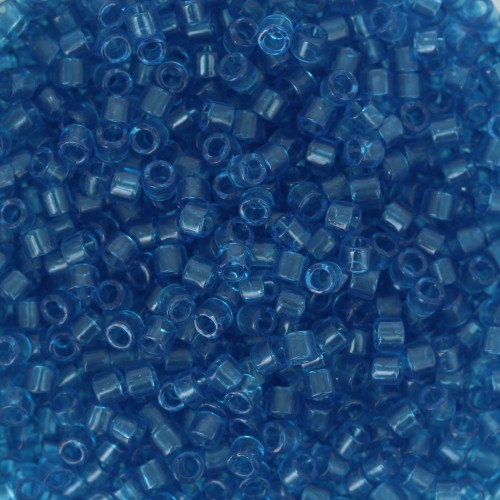 Miyuki Delica 10/0 DBM0714 - Transparent Capri Blue x8g