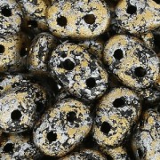 SuperDuo 2,5x5 mm Tweedy Gold x10g