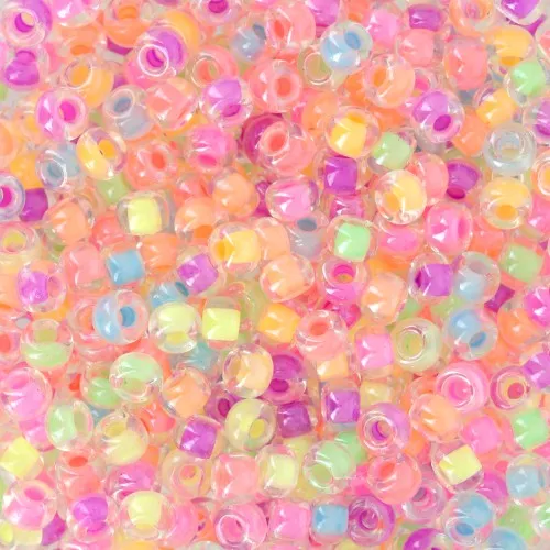 Mix de rocailles Miyuki 8/0 - Neon Party x8g