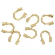 Protections pour fil cablé 0.56 mm - Doré à l'or fin x144