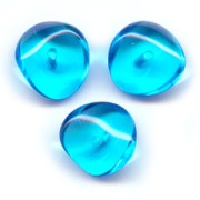 Pagodes 4x9 mm Aquamarine x20|raw }}