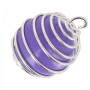 Boule pour bola de grossesse 16 mm - Violet x1
