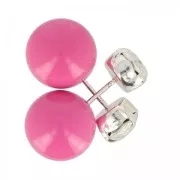 Ronde semi-percée gros trou 14 mm Corail x1