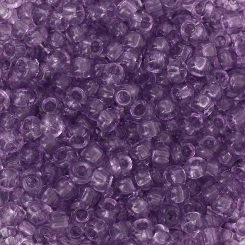 Preciosa Perles rocailles 8/0 - 3 mm - Solgel - Violet 2 Dyed Crystal x20g
