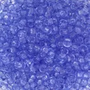 Perles rocailles Preciosa  8/0 - 3 mm - Solgel - Blue 2 Dyed Crystal x20g