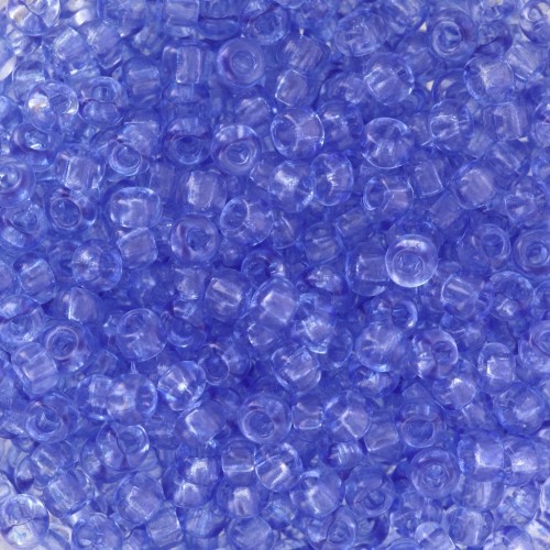 Perles rocailles Preciosa  8/0 - 3 mm - Solgel - Blue 2 Dyed Crystal x20g