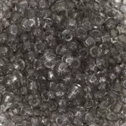 Preciosa Perles rocailles 8/0 - 3 mm - Solgel - Grey 2 Dyed Crystal x20g