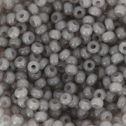 Perles rocailles Preciosa  8/0 - 3 mm - Solgel - Grey 2 Dyed Alabaster x20g