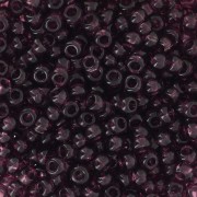 Perles rocailles Preciosa 8/0 - 3 mm - Amethyst x20g