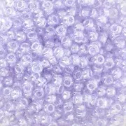 Perles rocailles Preciosa 8/0 - 3 mm - Transparent Violet Sfinx x20g