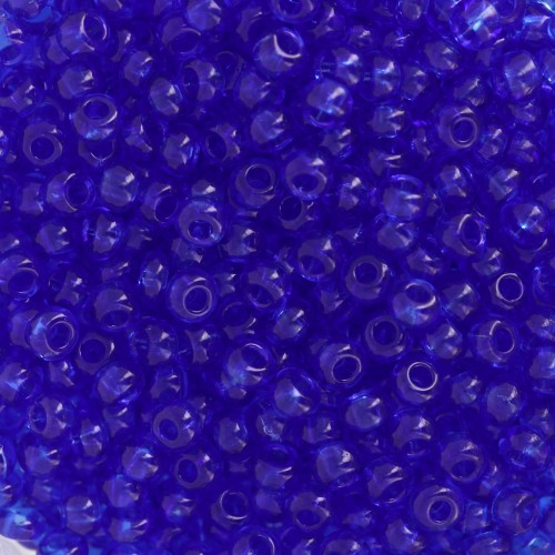 Perles rocailles Preciosa 8/0 - 3 mm - Sapphire x20g