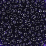 Perles rocailles Preciosa  8/0 - 3 mm - Dark Sapphire x20g