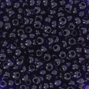 Perles rocailles Preciosa 8/0 - 3 mm - Dark Sapphire x20g