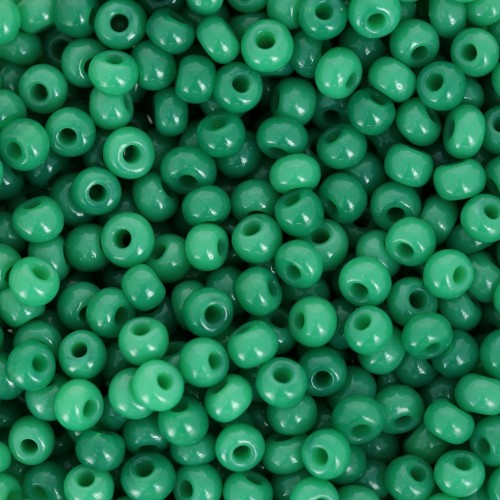 Perles rocailles Preciosa 8/0 - 3 mm - Alabaster Green x20g