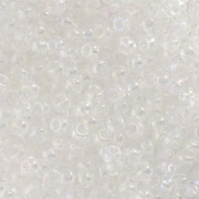 Perles rocailles Preciosa 8/0 - 3 mm - Crystal Blue Iris x20g