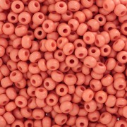 Perles rocailles Preciosa 8/0 - 3 mm - PermaLux Orange Mat x20g