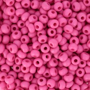 Perles rocailles Preciosa 8/0 - 3 mm - Permalux Fuchsia Mat x20g