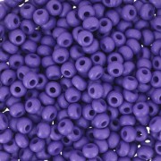Preciosa Perles rocailles 8/0 - 3 mm - Permalux Dark Violet Mat x20g