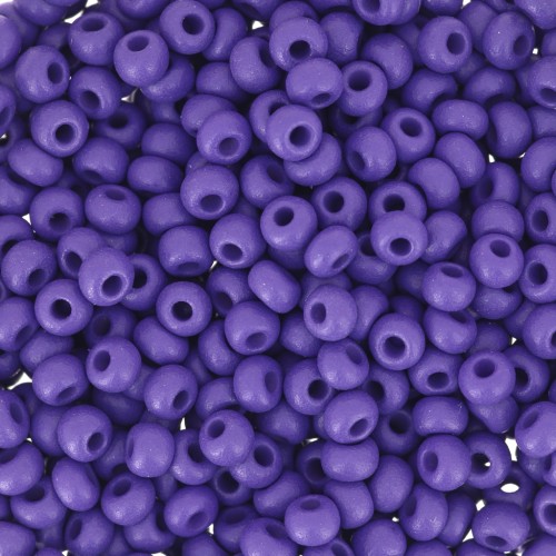 Perles rocailles Preciosa 8/0 - 3 mm - Permalux Dark Violet Mat x20g