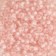 Perles rocailles Preciosa  8/0 - 3 mm - Pearl Pastel Lining - Pink Sfinx x20g