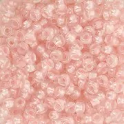 Perles rocailles Preciosa 8/0 - 3 mm - Pearl Pastel Lining - Pink Sfinx x20g