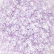 Perles rocailles Preciosa 8/0 - 3 mm - Pearl Pastel Lining - Violet Sfinx x20g