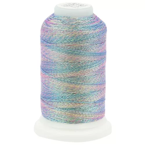 Fil en polyester Liz metallic taille 20 - Icy Pastel n°349 x192m