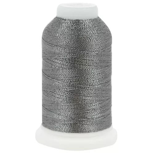 Fil en polyester Liz metallic taille 40 - Light Charcoal n°343 x265m