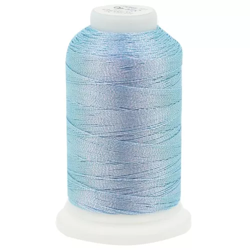 Fil en polyester Liz metallic taille 40 - Icy blue n°347 x265m