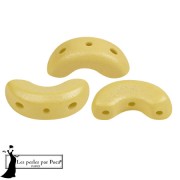 Perles en verre Arcos® par Puca® 5x10 mm - Vogue Canary Yellow Mat x10g|raw }}