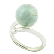 Bague flexible taille 52 pour semi-percée en Argent 925 x1