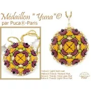 Perles en verre Arcos® par Puca® 5x10 mm - Trendy Night Blue Mat x10g