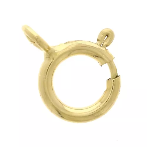Kit Fermoirs Mousquetons Et Anneaux Ouverts Pour Bijoux - Doré Et Argenté | 12mm | DIY Bracelets/Colliers