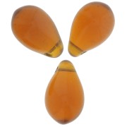 Gouttes 6x9 mm Smoked Topaz  x25|raw }}