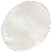 Cabochon plat ovale 12x10 mm en nacre x1|raw }}