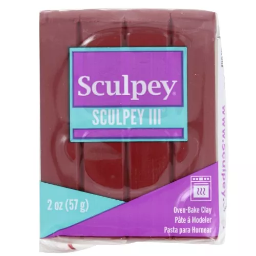 Pâte Sculpey III 57 gr - Redwood (n°24)