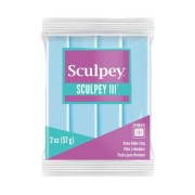 Pâte Sculpey III 57 gr - Aqua (n°55)