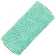 Bobine de fil ciré Linhasita pour micro macramé 0.5mm - Menthe Glacée (1436) x335m|raw }}