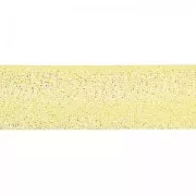 Biais lurex 20 mm Doré x 1m
