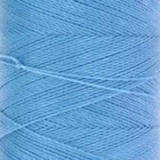 Bobine de fil ciré Linhasita pour micro macramé 0.5 mm - Bleu maya (1443) x335m