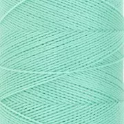 Bobine de fil ciré Linhasita pour micro macramé 0.5 mm - Mint Green (1444) x335m