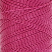 Bobine de fil ciré Linhasita pour micro macramé 0.75 mm - Rose Vif (1435) x228m