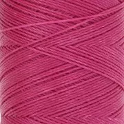 Bobine de fil ciré Linhasita pour micro macramé 0.75 mm - Rose Vif (1435) x228m