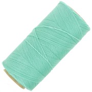Bobine de fil ciré Linhasita pour micro macramé 0.75 mm - Menthe Glacée (1436) x228m|raw }}