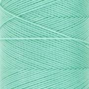 Bobine de fil ciré Linhasita pour micro macramé 0.75 mm - Menthe Glacée (1436) x228m
