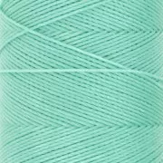Bobine de fil ciré Linhasita pour micro macramé 0.75 mm - Menthe Glacée (1436) x228m